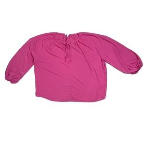 ⭐️ Reitmans pink 3/4 sleeve top- size 3X